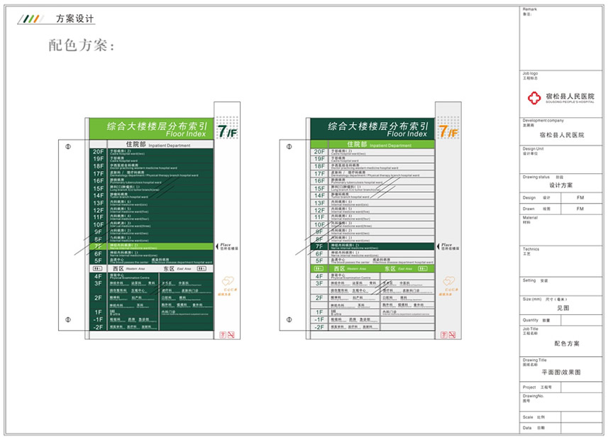 宿松人民醫(yī)院導(dǎo)視設(shè)計(jì)